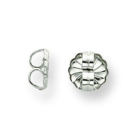 Sterling Silver Heavy Earring Nut SS3099 - shirin-diamonds