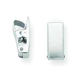 Sterling Silver 11.7 x 5mm Fold Over Clasp SS3603 - shirin-diamonds