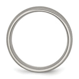Titanium Grooved 8mm Brushed and Polished Band TB191