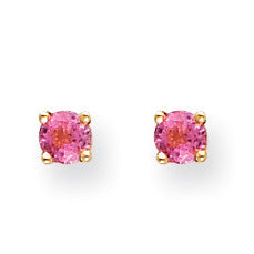 14k Pink Sapphire Earrings XE71SP-B - shirin-diamonds