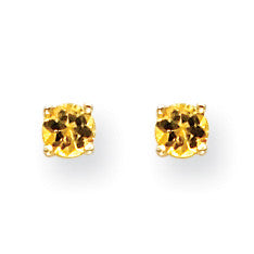 14k Yellow Sapphire Earrings XE71YS-B - shirin-diamonds