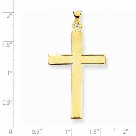 14k  Cross Pendant XR113 - shirin-diamonds