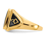 14k Men's Masonic Ring Y4098M