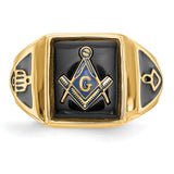 14k Men's Masonic Ring Y4098M