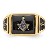 14k Men's Masonic Ring Y4108M