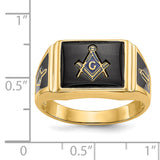 14k Men's Masonic Ring Y4108M