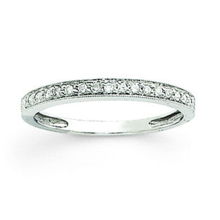 14k White Gold Diamond Ring Y6526A - shirin-diamonds