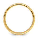 14k Yellow Gold Standard Comfort Fit Fancy Band YB119S