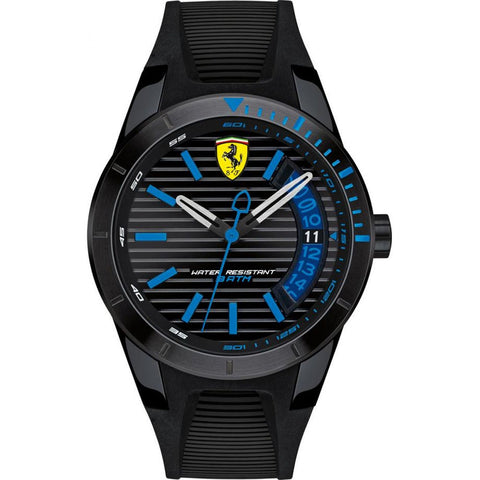 Ferrari Casual Watch Redrev T Black Mens 0830427