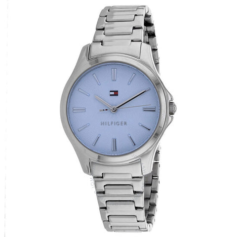 Tommy Hilfiger Men's 1781194 Silver Stainless-Steel Analog Quartz Watch with Silver Dial